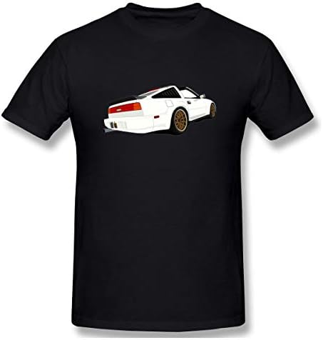 Sallyigueroa Mens Nissan 300zx - Z31 Casual Style Black T-Shirt with Short Sleeve for Men