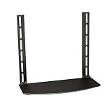 Impact Mounts GLASS SHELF ABOVE OR UNDER TV WALL MOUNT BRACKET DVD DVR CABLE BOX GAME SYSTEM