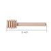 30 pcs 3 Inch Wood Honey Dipper Sticks Server for Honey Jar Dispense Drizzle Honey, Wedding Party Favors … (set of 32)