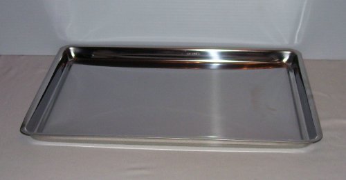 Click Here to See More Images Jelly Roll Pan - Durable Stainless Steel - 16 x 11 Inch by SCI Scandicrafts