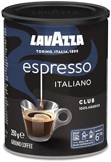 Lavazza Espresso Italiano, Blend Club, Ground Coffee, Medium Roast