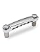 Metallor Tune-O-Matic Style Guitar Stop Bar Tailpiece for LP Les Paul SG Style Electric Guitar Parts Replacement Chrome.