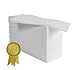 Disposable Guest Towels 200 Pack White Dinner Napkins - VALUE SIZE - Elegant, Super Soft & Absorbent - Dining, Weddings, Entertaining, Hand Drying In Powder Room & Bathroom. Made In USA