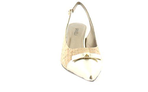 VANELi Women's Tiffany Spectator Pump,Natural Cork/Platino Met Nappa,7.5 M US - Thumbnail 4