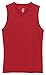 Badger Sportswear Women's B-Dry Sleeveless Performance Tee, Red, Medium