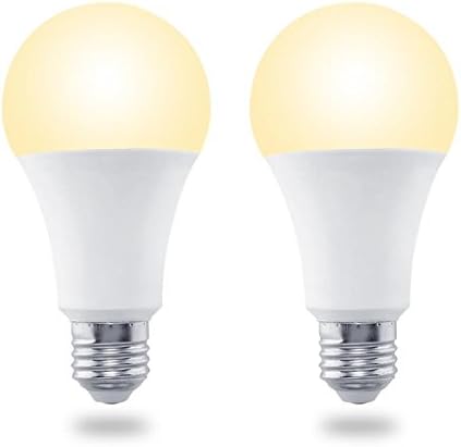 Smart Light Bulb, Wi-Fi, Soft White Dimmable, multicolor, A21, 70W Equivalent, No Hub Required, Compatible With Alexa and Google Assistant,Remote Control From Anywhere With Smart Phone(2-pack)