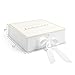 Bridesmaid Proposal Box with Gold Foiled Text | Set of 1 Empty Box | Perfect for Will You Be My Bridesmaid Gift and Wedding (White Bridesmaid, 1 Box)