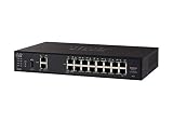 Cisco RV345 VPN Router with 16 Gigabit Ethernet (GbE) Ports plus Dual WAN, Limited Lifetime Protection (RV345-K9-NA),Black