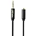 PoP voice 8 Feet 3.5mm Stereo Audio Microphone Headphone Extension Cable Male to Female