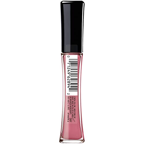 L’OREAL PARIS MAKEUP INFALLIBLE 8 HOUR HYDRATING LIP GLOSS, NIGHTFALL ROSE, 0.21 FL OZ