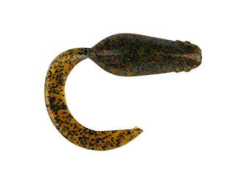 Catch Co Gamechanger Lures Eeliminator Grub Watermelon Red FLK 4.5"