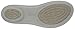 Crocs Women's Isabella W Flat Sandal, Oyster/Walnut, 7 M US