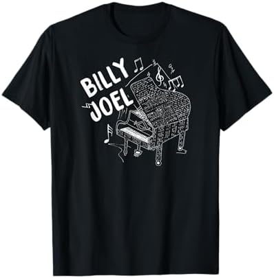 Amazon.com: Billy Joel - The Piano Man T-Shirt : Clothing, Shoes