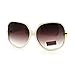 Super Oversized Sunglasses Womens Classic ROUND CELEBRITY PRIVACY Shades NEW