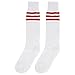 Lucky Commerce Unisex Men's Women's Knee High Solid Sport Soccer Football Socks 10/4/2 Pairs