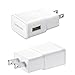 Samsung SAM-EP-TA10JWE Universal OEM 2.0 Amp, 5.3V Travel Charger Adapter for Samsung Galaxy S5, Galaxy Note 3,  - White