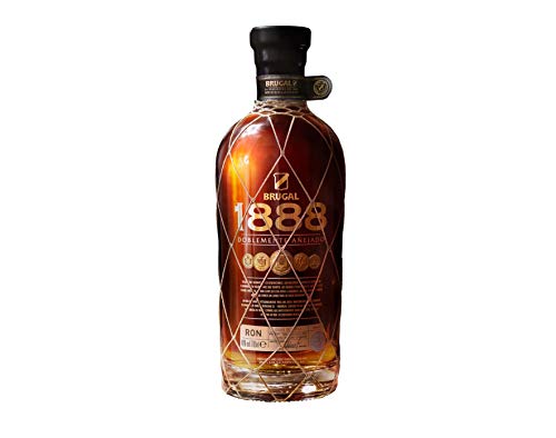 Brugal 1888 | Dominikanischer Premium Rum | zweifach gelagert für ein komplexes Aroma | 40% Vol | 700ml Einzelflasche