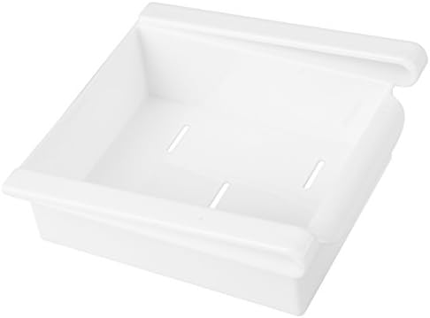 Kitchen Refrigerator Food Fresh Crisper Rack Container Storage Box (White)