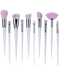 Ammiy Unicorn Makeup Brushes Set Fantasy Makeup Tools Foundation Eyeshadow Unicorn Brushes Kit With Case (10Pcs)
