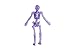 UpBrands Halloween Party Favors for Kids – 24 Stretchy Skeleton Toys – Safe Mini Skeletons for Goodie Bags, Classroom Prizes or Birthday Gifts