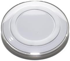 Wireless Charger for Apple iPhone and Android. Samsung Galaxy S6/S7/S8/S9 and Plus Models. Works with Any Device That has QI Technology. No Unplugging Wires. Great for Travel, Work and Home. (White)
