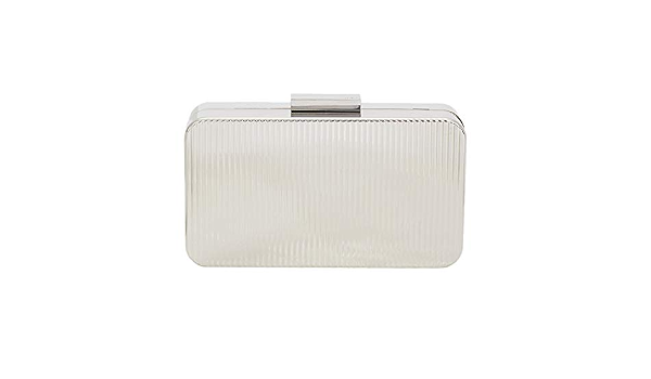 Parfois - Clutch - Clutch Rígido Metálico - Mujeres - Tallas M - Plateado :  Amazon.es: Zapatos y complementos