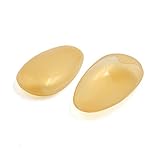 uxcell 2pcs Gold Tone Plastic Ear Protector Hair Coloring Showers Waterproof Shield Cover