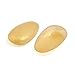 uxcell 2pcs Gold Tone Plastic Ear Protector Hair Coloring Showers Waterproof Shield Cover