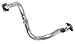 Walker 43211 Exhaust Pipe for Toyota Pickup