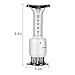 SEFONE Meat Injector - 304 Stainless Steel Kitchen Tool 2 in 1 Meat Tenderizer Needle 3 Pinholes Meat tenderizer Injector, Best for Tenderizing/BBQ/Marinade/Beef/Pork/Steak/Chicken