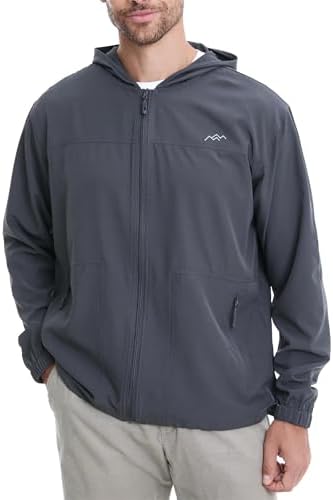 Amazon.com: K-Swiss Men's UPF 50+ Windbreaker Jacket - Lightweight