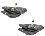 LOT OF 2 (TWO) Deli Brand 6" Tire Inner Tube TR87 Bent Metal Valve fits sizes 4.10/3.50-6