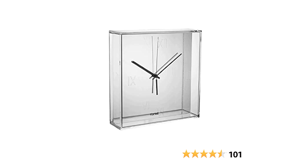 Kartell Tic \u0026amp, Tac Clock Chrome : Amazon.com.au: Clothing, Shoes \u0026  Accessories