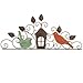 Birds & House Metal Wall Decor Home Decoration Art