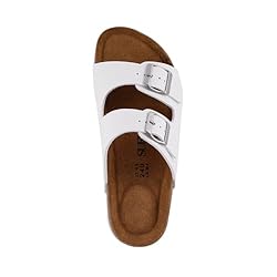 Unisex Cork Footbed Sandals with PU Leather