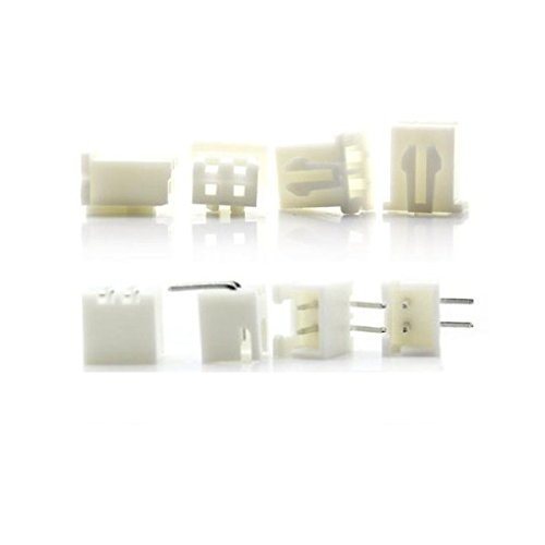image for Optimus Electric XH2.54-2P Right Angle 2 Pin Header With 2.54mm Spacin
