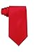 K. Alexander Solid red polyester tie