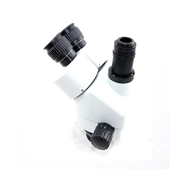 KANJJ-YU Trinokular-Stereo-Mikroskop, 3,5 x 7 x 45 x 90 x Simul-Fokal, 34 MP, HDMI, digital, USB-Mikroskop-Kamera, LED… – Bild 6