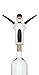 True Zoo Kingsley the Penguin Corkscrew Wine Opener, Winged Design with Easy Grip Soft Touch Wings, Stainless Steel and Plastic with Sharp Screw for Wine Bottles, Home Bar, Kitchen, Novelty Gifts