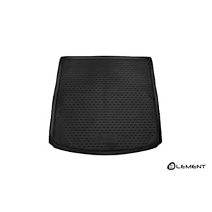 Element SEAT Leon ST, Kombi Kofferbakmat voor SEAT Leon 5F ST, 2013-2019, stationwagen, top, Zwart