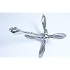 Amarine-made-Folding-Grapnel-Anchor-Steel-Stainless-33lbs-15kg-Boat-marine-yacht-dinghies