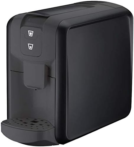 LJINM LJZQ Automatic Coffee Machine Capsule 800 Ml Water Tank 1500 W (Black)