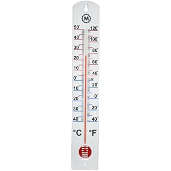 MARATHON BA030001 Vertical Outdoor Thermometer - 16-Inch