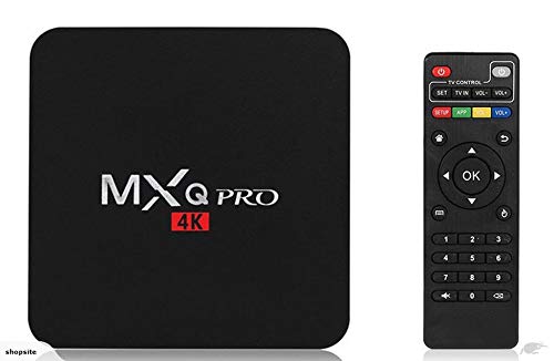 TSV MXQ Pro 4k Smart Android TV Box for YouTube Hotstar Play Store Casting with 7.1 Android Version
