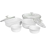 CorningWare French White 8-Piece Bake and Serve Set