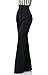 Molisry Women Casual Stretchy Straight Leg High Waisted Long Pants with Belt