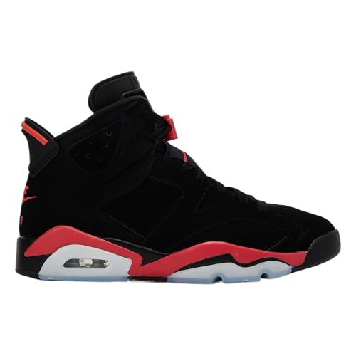 Jordan Air 6 Retro 'Infrared Salesman' (Black) Men's Casual Shoes Size 10.5 at Amazon