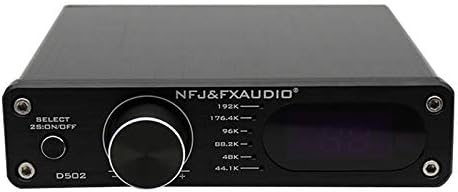 FX-Audio D502 HiFi 260W Subwoofer DAC Decoder Digital Amplifier with Remote Control (Black)