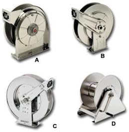 Reelcraft Industries Stainless Steel Hose Reels H5600Oms Overall