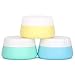 BlueSunshine Silicone Cosmetic Containers Cream Jar with Sealed Lids, 3 Pieces - Food Grade Silicone - BPA Free - Great for Travel, Home and Outdoor (20ml Cream Jars)